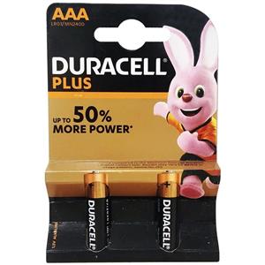 باتری نیم قلمی دوراسل مدل PLUS LR3 بسته 40 عددی Duracell AAA Battery Pack Of 