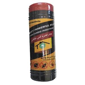 حشره کش گل سم مدل پودری سایپرمترین وزن 100 گرم