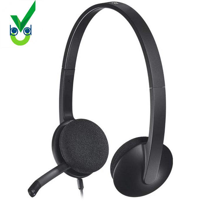 Logitech H340 USB Connector Supra-aural Headset