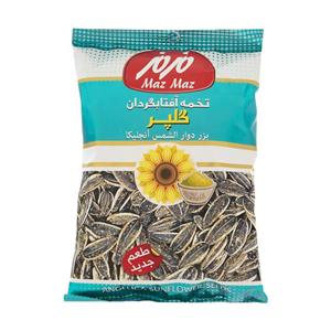 تخمه افتابگردان مزمز با طعم گلپر 105 گرم Maz Angelica Sunflower Seeds gr 