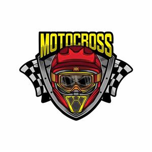 برچسب بدنه موتور سیکلت طرح MOTOCROSS کد 105 