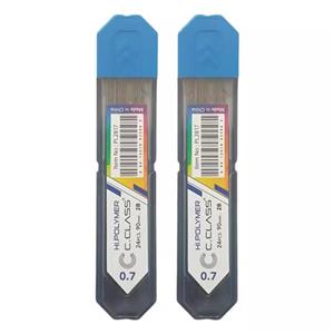 نوک مداد نوکی 0.7 میلی متری سی کلاس مدل Hi-Polymer بسته 2 عددی