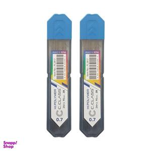 نوک مداد نوکی 0.7 میلی متری سی کلاس مدل Hi-Polymer بسته 2 عددی