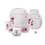 Zarin Iran Quatro Roseflower Dinnerware Set 98 Pcs Top Grade