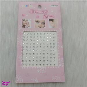 پیرسینگ بینی زنانه مدل چسبی طرح الماس کد nos110 بسته 100 عددی