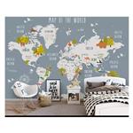 پوستر دیواری اتاق کودک مدل نقشه ی جهان 1033