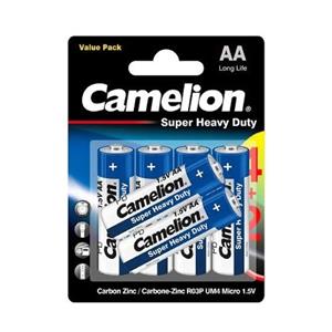 باتری قلمی کملیون مدل Super Heavy Duty بسته 100 عددی