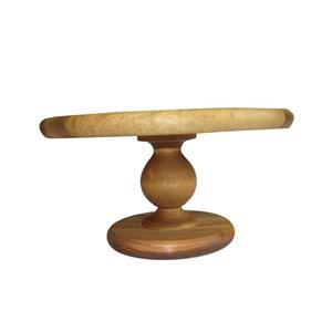کیک خوری چوبی طرح خشتی 