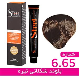 رنگ مو استیل 6/65 بلوند شکلاتی تیره 