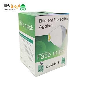 ماسک بدون سوپاپ FFP2 کربن دار surgical