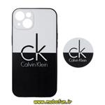 قاب گوشی iPhone 13 آیفون فانتزی برجسته طرح Calvin Klein پاپ سوکت دار محافظ لنز دار 