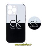 قاب گوشی iPhone 13 Pro آیفون فانتزی برجسته طرح Calvin Klein پاپ سوکت دار محافظ لنز دار 