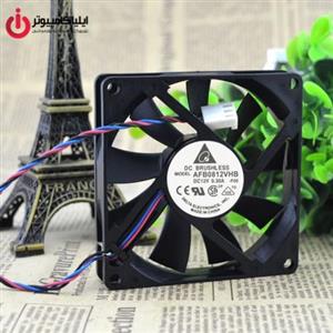فن خنک کننده 8*8 بلبرینگی مدل delta brushles afb0812vhb