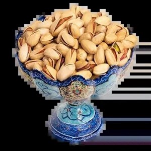 پسته اکبری اعلاء خام عرشیا مقدار 250 گرم