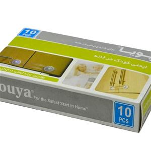 قفل درب کابینت کد ad123 بسته 10 عددی