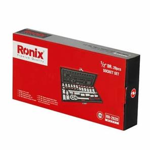 مجموعه 20 عددی آچار بکس رونیکس مدل RH-2620