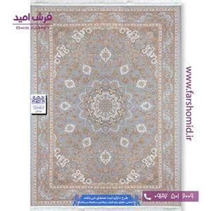 فرش ماشینی 1200 شانه بزرگمهر طرح وینتیج دلسا کد 12462 