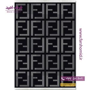 فرش 500 شانه وینتیج برنتین طرح فندی کد 19636 