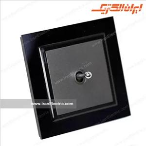 کلید تبدیل اهرمی برلیان پلکسی مشکی