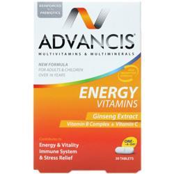 قرص انرژی ویتامینز ادونسیس 30 عدد