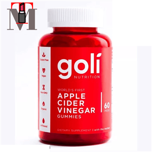 مکمل پاستیلی سرکه سیب گلی نوتریشن 60 عددی Goli Nutrition Apple Cider Vinegar Gummy