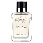 عطر ‏ادوپرفیوم مردانه ROMAN مدل 212S..Y MEN حجم 50 میلی لیتر‎