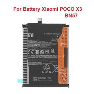 باتری شیائومی پوکو ایکس3 پرو - Xiaomi Battery BN57 Poco X3 Pro Battery BN57 Xiaomi Poco X3 , Poco X3 Pro, X3 GT ORG 100%