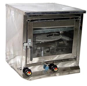 تنور گازی استیل دوسینی عارف