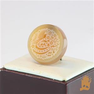 نگین جز حکاکی یا حسین فاطمه کد 291