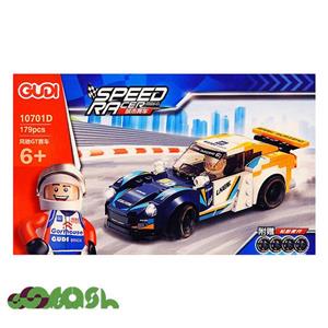 اسباب بازی لگو ماشین مسابقه ای مدل Gudi speed racer کد ۱۰۷۰۱d