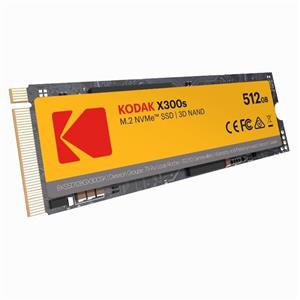 حافظه SSD اینترنال کداک مدل X300s PCIe Gen3x4 M.2 2280 ظرفیت 512 گیگابایت Kodak X300s 512GB PCIe Gen3x4 M.2 2280 Solid State Drive