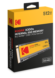 حافظه SSD اینترنال کداک مدل X300s PCIe Gen3x4 M.2 2280 ظرفیت 512 گیگابایت Kodak X300s 512GB PCIe Gen3x4 M.2 2280 Solid State Drive