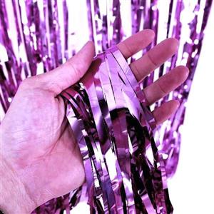 پرده متالایز بنفش