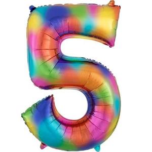 بادکنک فویلی عدد 5 طرح ابروباد 32 اینچ