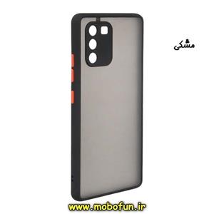 قاب گوشی Galaxy S10 Lite سامسونگ طرح پشت مات محافظ لنز دار دور سیلیکونی کد 11