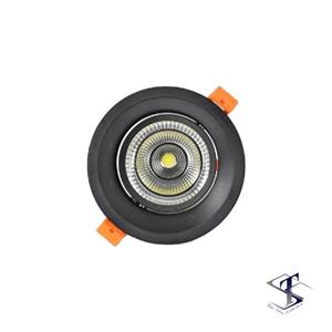 هالوژن سیلندری 15وات  نورپردازی ساطع تابان مشکی