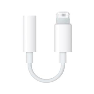 مبدل لایتنینگ به جک 3.5 میلی متری اپل مدل A7149 غیر اصل