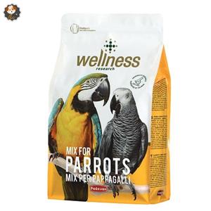 غذای سوپرپرمیوم طوطی کاسکو و آرا پادوان Padovan Wellness Parrots وزن 750 گرم