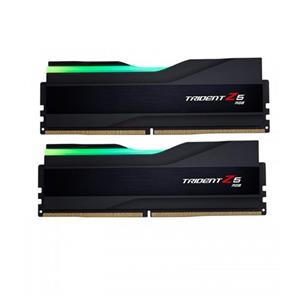 رم دسکتاپ DDR5 دو کاناله 6000 مگاهرتز CL36 جی اسکیل مدل Trident Z5 RGB BLACK ظرفیت 32 گیگابایت Ram G.Skill 32GB TRIDENT Z RGB CL36 DDR5 6000Mhz Dual