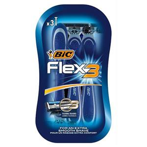 خود تراش بیک مدل Flex 3 بسته 3 عددی