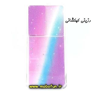 قاب گوشی Redmi Note 10 Pro - Redmi Note 10 Pro Max شیائومی طرح رزینی IMD ایربگ دار فانتزی محافظ لنز دار کشویی کهکشانی کد 119
