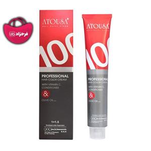 رنگ مو اتوسا 5/4 میل 100 قهوه ای مسی روشن