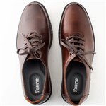 کفش کلاسیک مردانه پارینه چرم رنگ قهوه ای SHO190-2