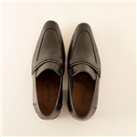 کفش کلاسیک مردانه پارینه چرم رنگ مشکی SHO193-1