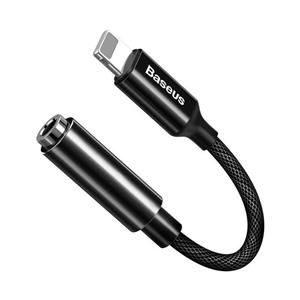 کابل تبدیل Lightning به پورت AUX بیسوس Baseus iP Male to 3.5mm Female L3.5 Adapter CALL3 