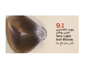رنگ مو ویانا (Viana) بلوند خاکستری خیلی روشن (شماره 9/1 خاکستری) حجم 100 میل