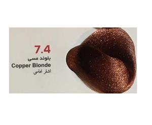 رنگ مو ویانا (Viana) بلوند مسی (شماره 7/4 مسی) حجم 100 میل