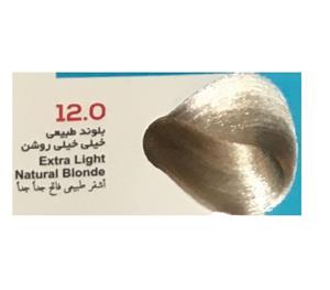 رنگ مو ویانا (Viana) بلوند طبیعی خیلی خیلی روشن (شماره 12/0 هایلایت) حجم 100 میل