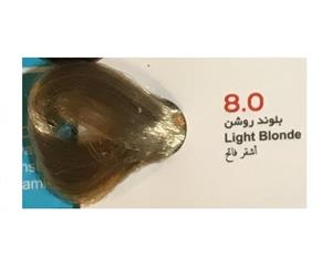 رنگ مو ویانا (Viana) بلوند روشن (شماره 8/0 طبیعی) حجم 100 میل