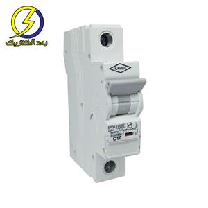 فیوز (کلید مینیاتوری) تک فاز ۱۰ آمپر(۶KA) الکترو کاوه